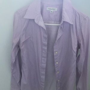 Banana Republic size 6 non-Iron fitted shirt